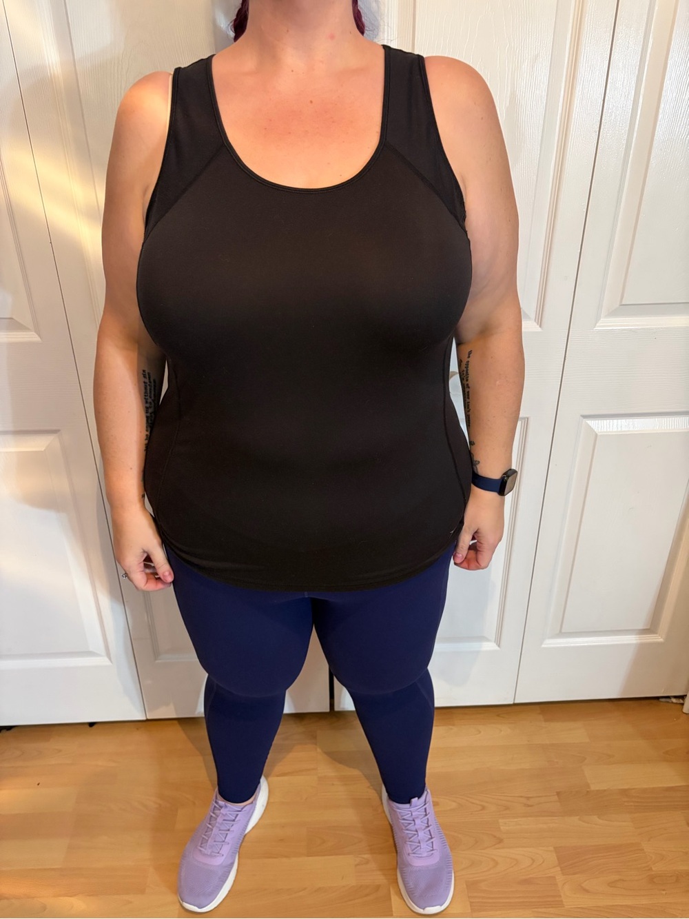 Old Navy Black Racerback Workout Tank